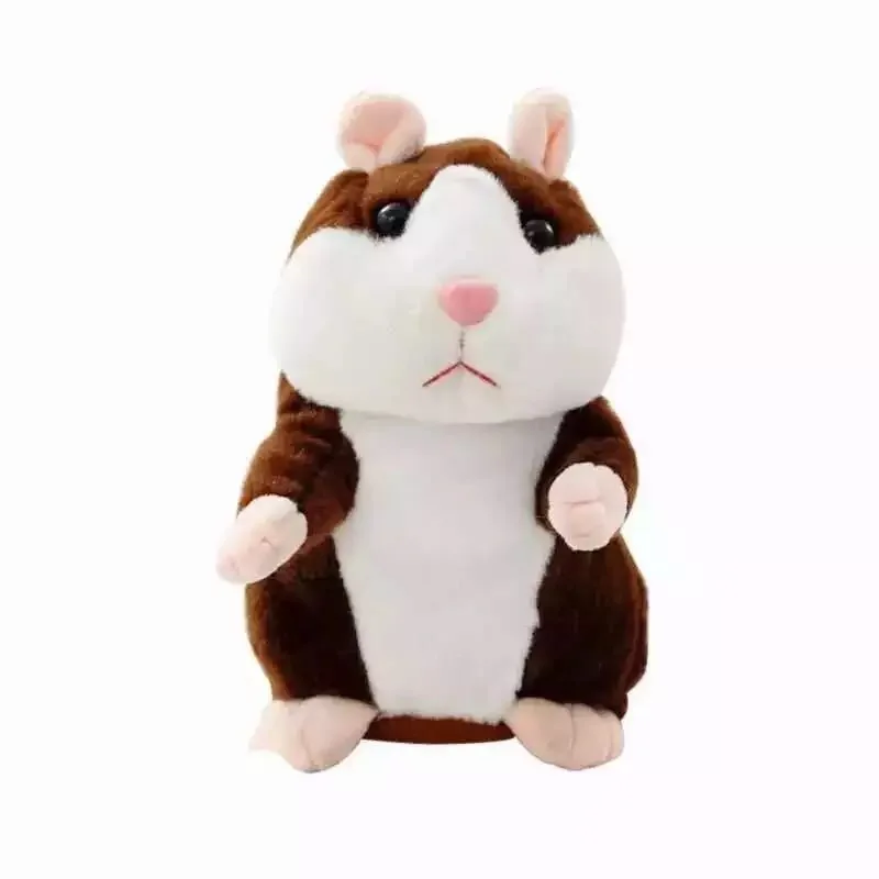 New Design funny baby plush toy repeat talking hamster