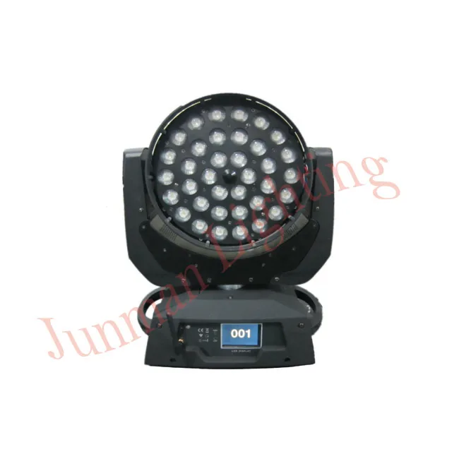 Беспроводная сенсорная панель DMX 36*10 Вт RGBW 4 в 1, светодиодный зум, движущаяся головка, диско-вечеринка, сценическое освещение