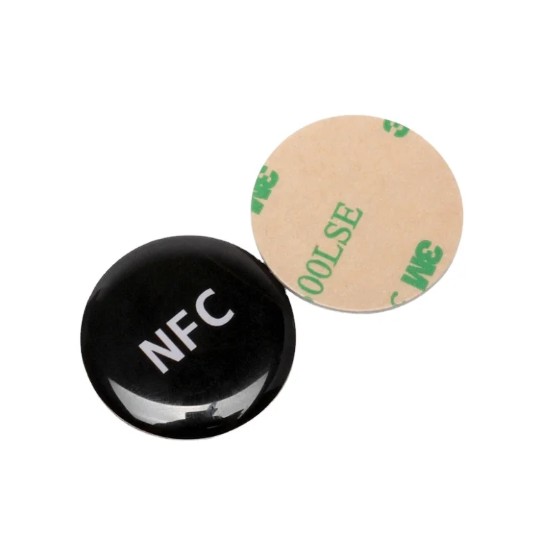 Метки RFID на металле, водонепроницаемые NFC-метки с защитой от металлических монет, эпоксидные, в социальных сетях