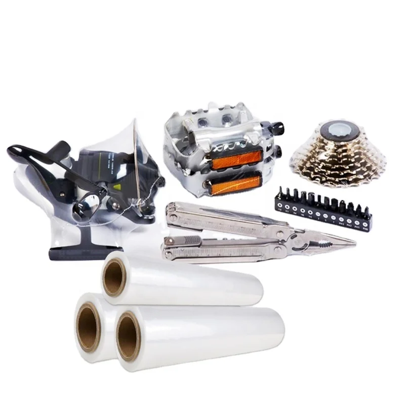 High Speed wrapping machine use Polyolefin shrink film rolls on sale