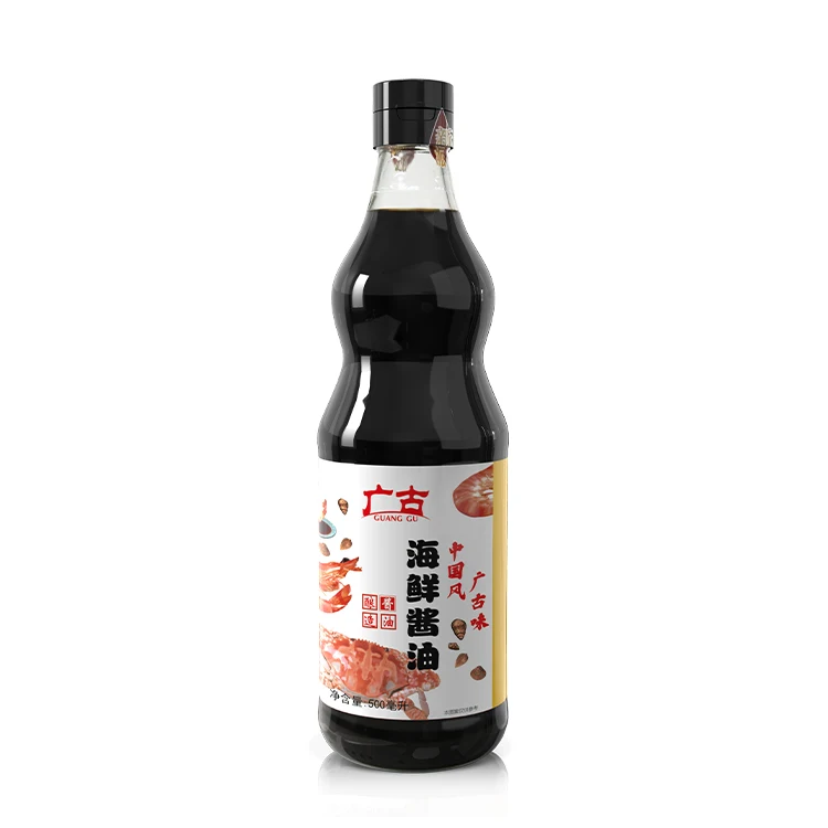 500ml*12 Brewing Seafood Soy Sauce Seasoning for Hoisin Hot Pot