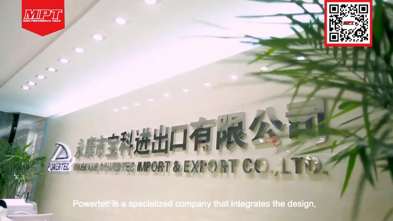 POWERTEC high power 3.0kw 62cc gasoline wood cutting chain saw