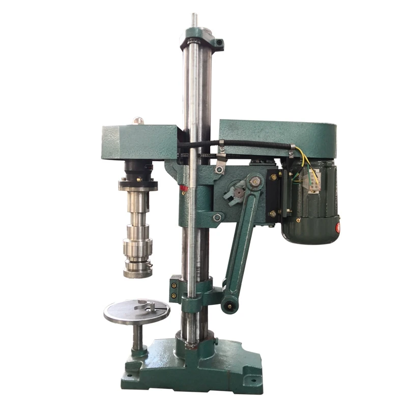 GOFAR semi automatic can food tin can ropp glass jar lug caps cap capping sealing canning machine