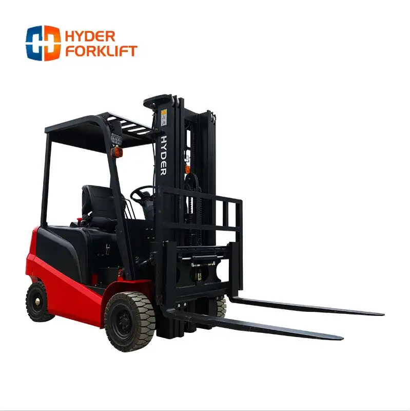 Chinese quality AC motor solid tires Electric forklift 1000kg for sale