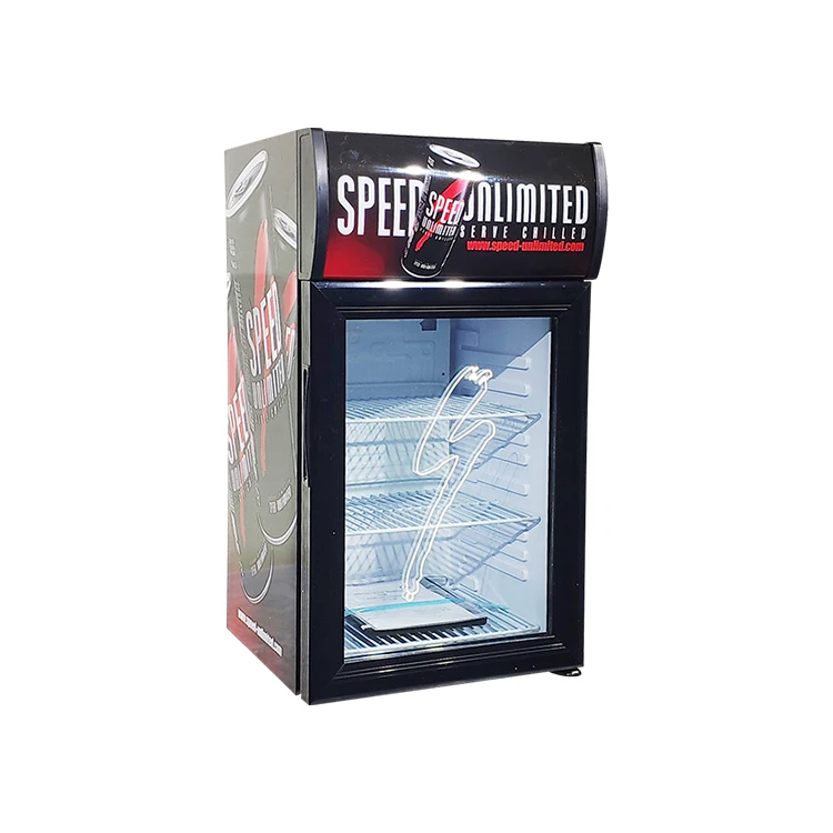 Meisda SC40B 40L portable small hotel home bar display cooler fridge