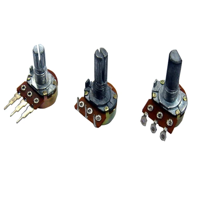 
wholesale variable resistors and potentiometer resistor b103 rotary potentiometer47k potentiometer b503 6pin 