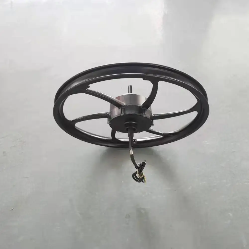 Electric bicycle 20-inch integrated wheel hub motor