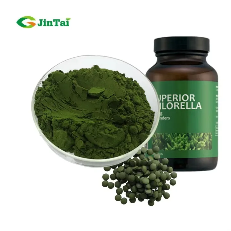 Hot selling USA / EU Warehouse Wholesale 50/50 Blue Superfood Organic Chlorella Spirulina Tablets