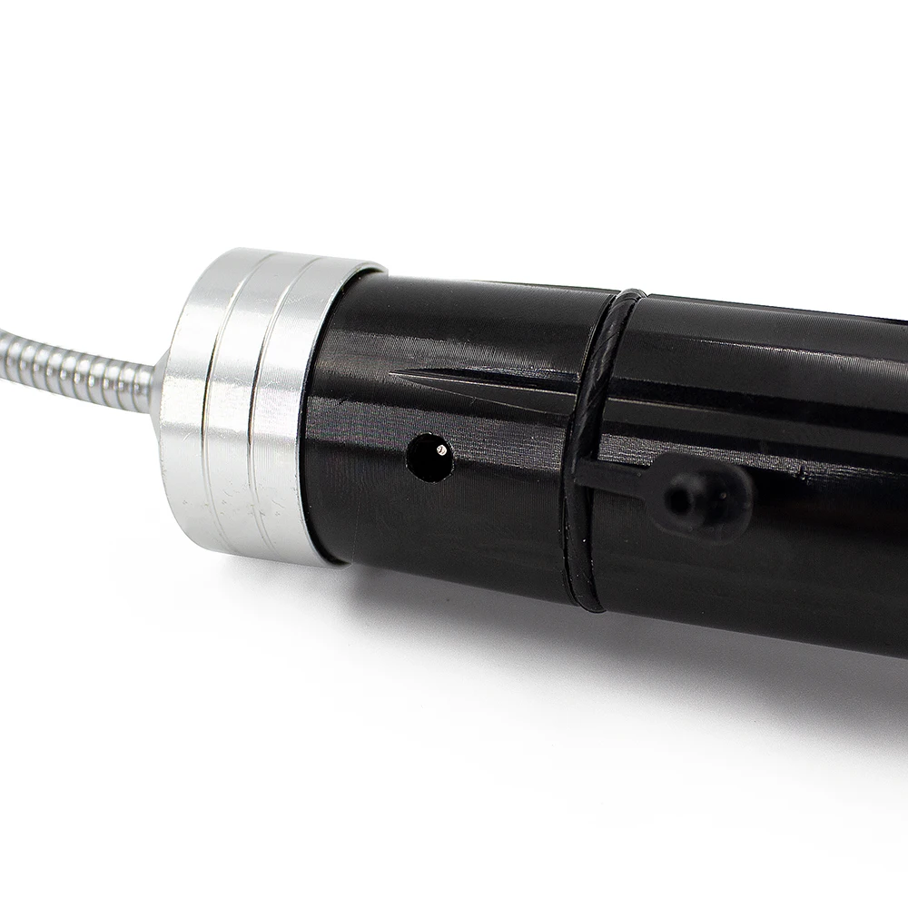 Telescopic Zoom Fishing Repair Work Lighting Flashlight flexible Hose Inspection Magnetic Torch light