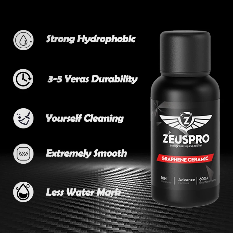 1 Liter Nano Graphene Ceramic Polish Coating 9h Ceramic Coating Super Hydrophobic Car Care Product For 33 Cars
