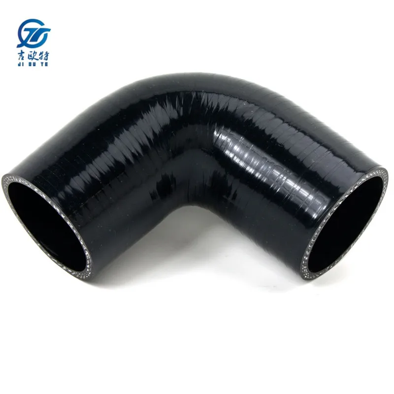 90 Degree Elbow 4Ply High Performance Coupler Silicone Hose 2.0 inch to 2.5 inch radiator pipe
