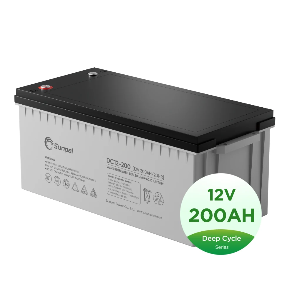 Глубокий цикл 10 часов 20 батареи 12 В 50 Ач 100 200 ач 250 300 герметичная гелевая батарея Agm