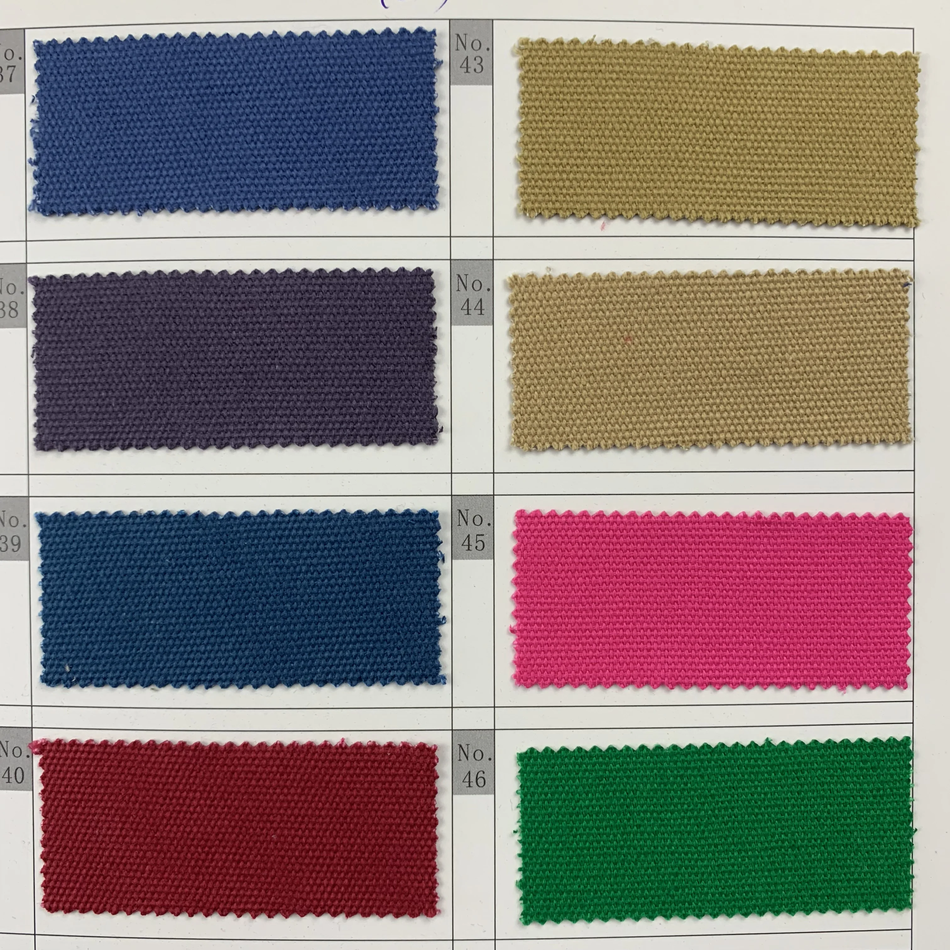 
100% Cotton Dye Canvas Cotton Fabric for shoes bags clothes  (62485809936)
