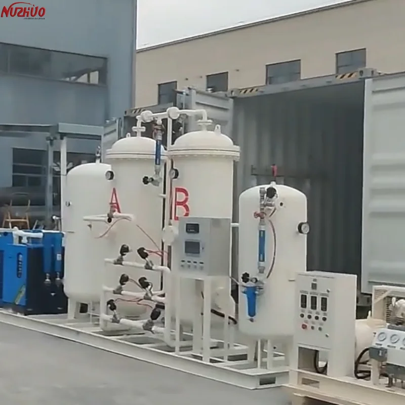 NUZHUO Faddish In Middle East Pure Nitrogen Refill Station 99.999% Food Grade Smart N2 Production Line