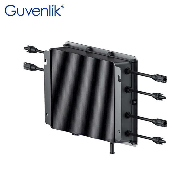 Guvenlik Balcony PV Energy Storage System Controller Solar System with Battery PV Hub PV Box 800W Micro Inverter