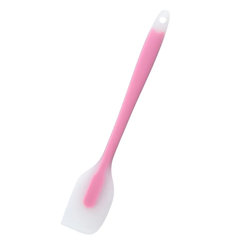 Integrated silicone scraper high temperature resistant cake mixing scraper cream spatula household commercial baking tool