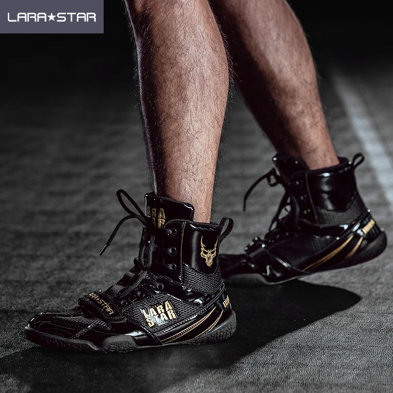 LS0014 Manufacture boxing shoes  Fashion  mma shoe gym Shoes for boxing sports