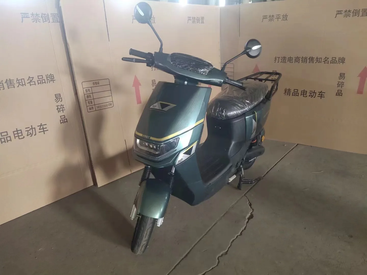 48V500W Brushless Motor Ebike E-cargo E Bicycle Bike Bicycle Delivery Electric Bike 2 Wheel Mid Motor Electric Cargo Bike