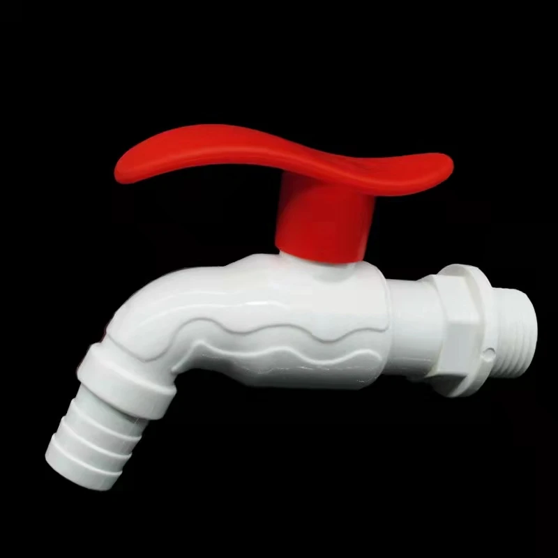 LJ-103 High quality PVC PP plastic kitchen bathroom tap water faucet with low price