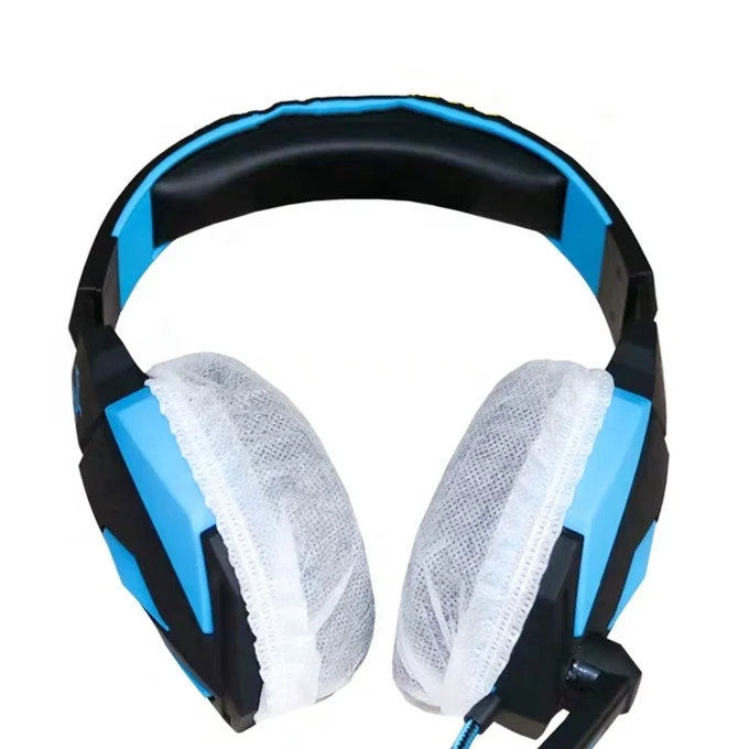 Airline Disposable Earbud Earphone Headset Headphone Non-woven Ear cover