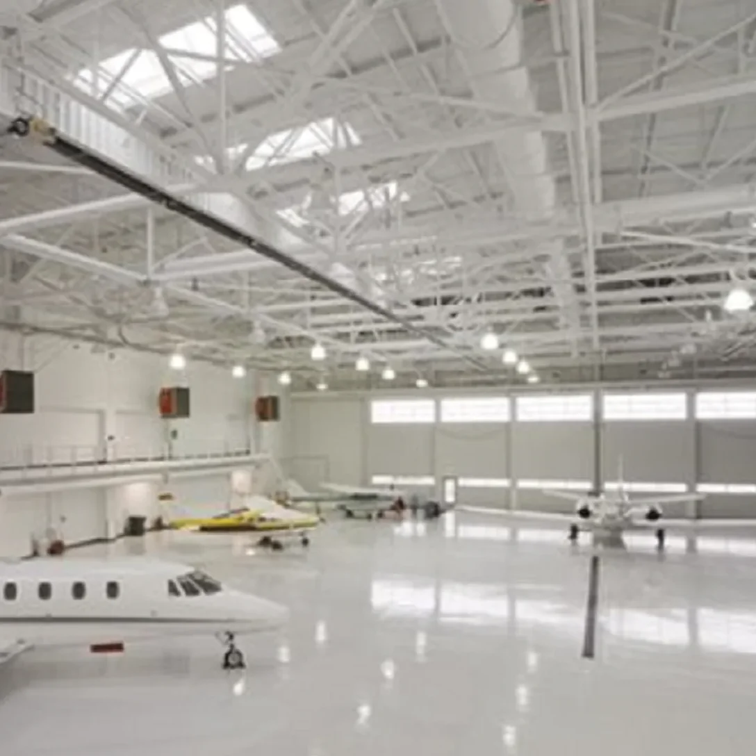 Bestselling and cost-effective steel structure large passenger aircraft maintenance workshop hangar
