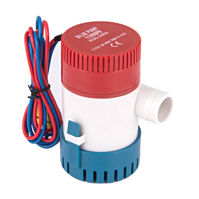 Погружной Электрический насос, 550GPH/750GPH/11000GPH, 12 В постоянного тока, с аккумулятором, для морской откачки, водяной насос для лодки