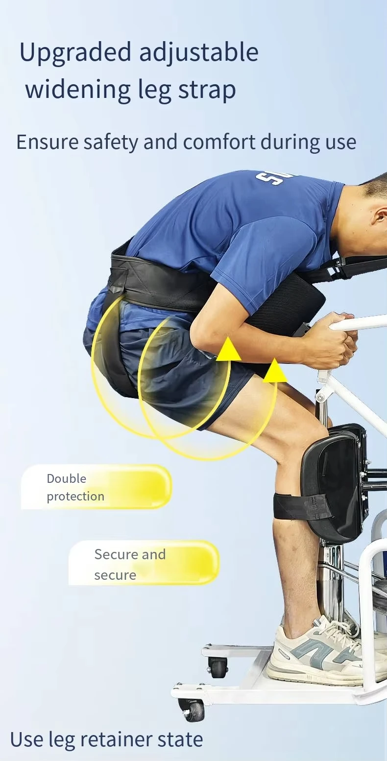 rehabilitation equipment Suitable for the elderly and disabled Comfortable and safe Light and easy to carry transfer chair