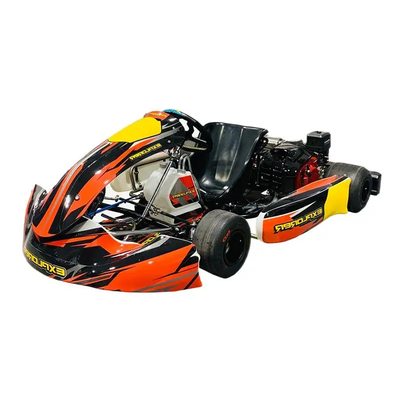 CE Approved adult oedal go kart buggy with 125cc 3+1 gasolina engine