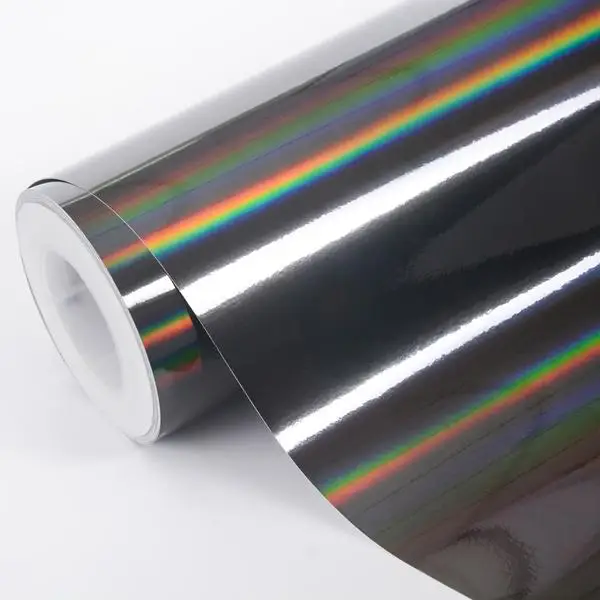 Premium Paper Custom Vehicle Cars Wrapping Film Car Accessories Film Vinyl diamond gloss black Car Wrap Vinyl