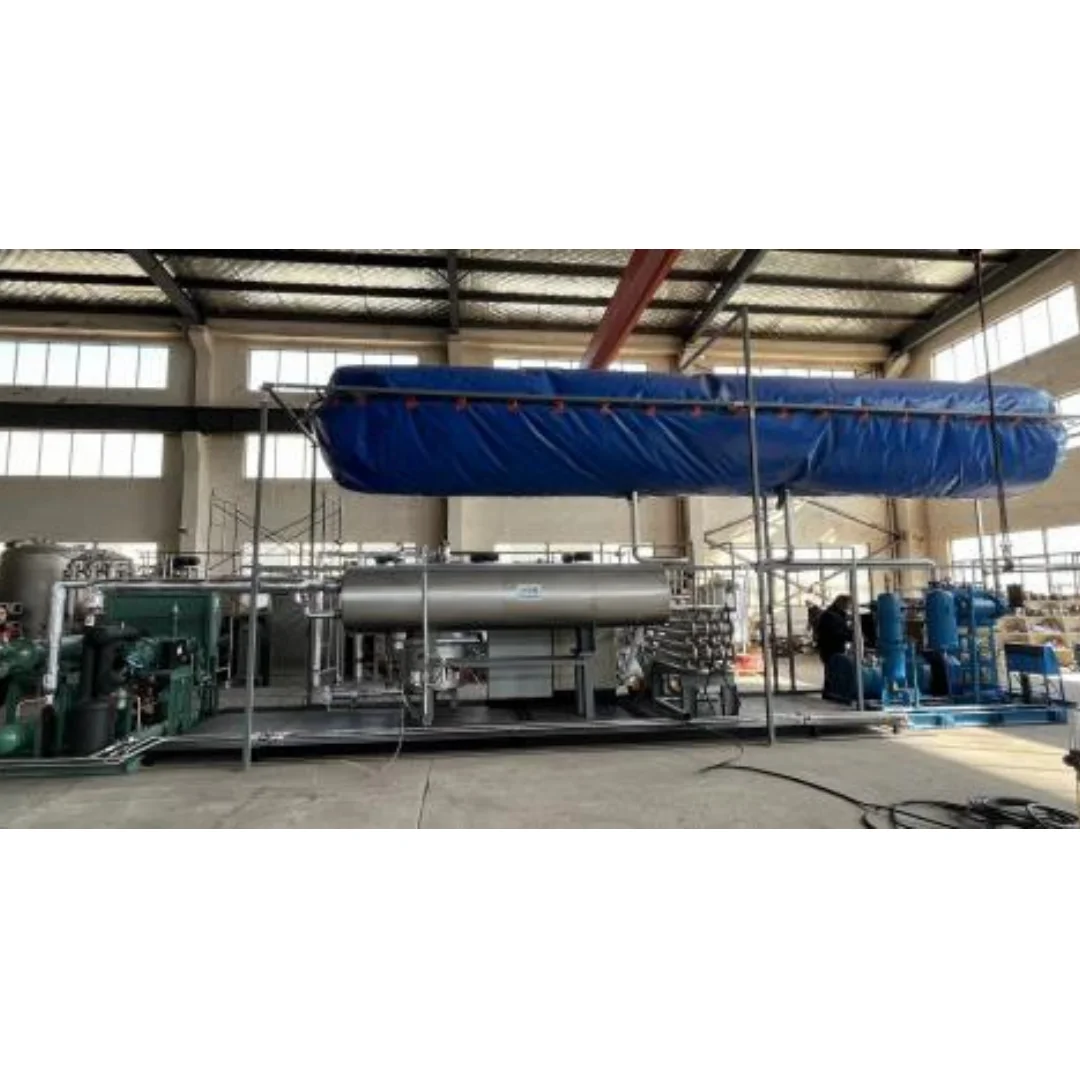 Stable Operation Carbon Dioxide Absorber 99.9% Purity Liquid Carbon Dioxide Making Machine From Fermentation Gas