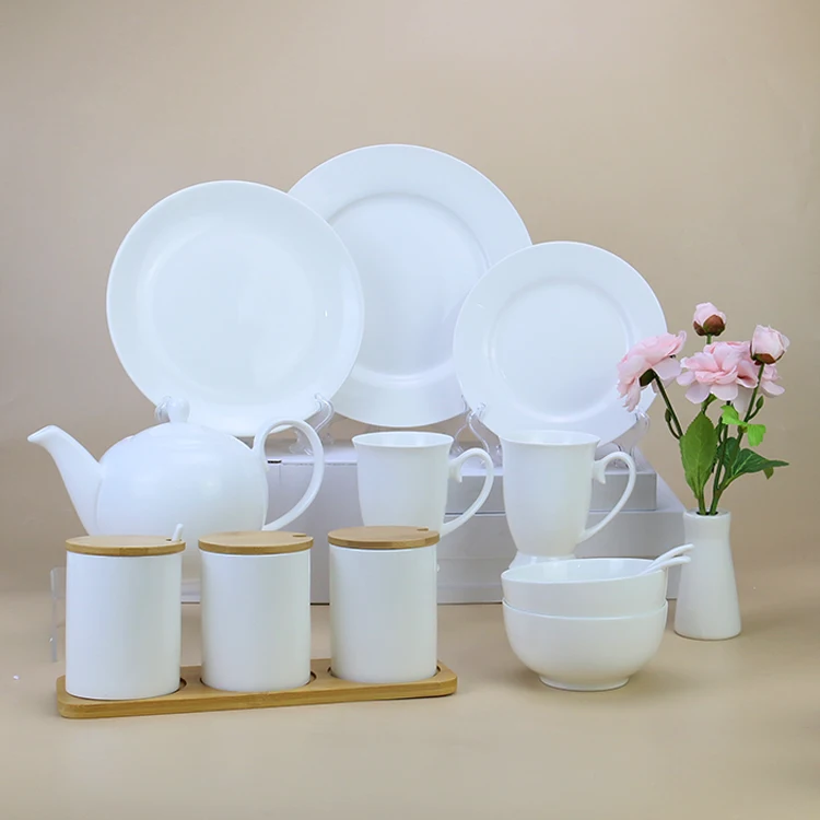 Wholesale High Quality Cartoon Dinnerware Sets Ceramic Homeware Tableware Children Porcelain Dinner Sets