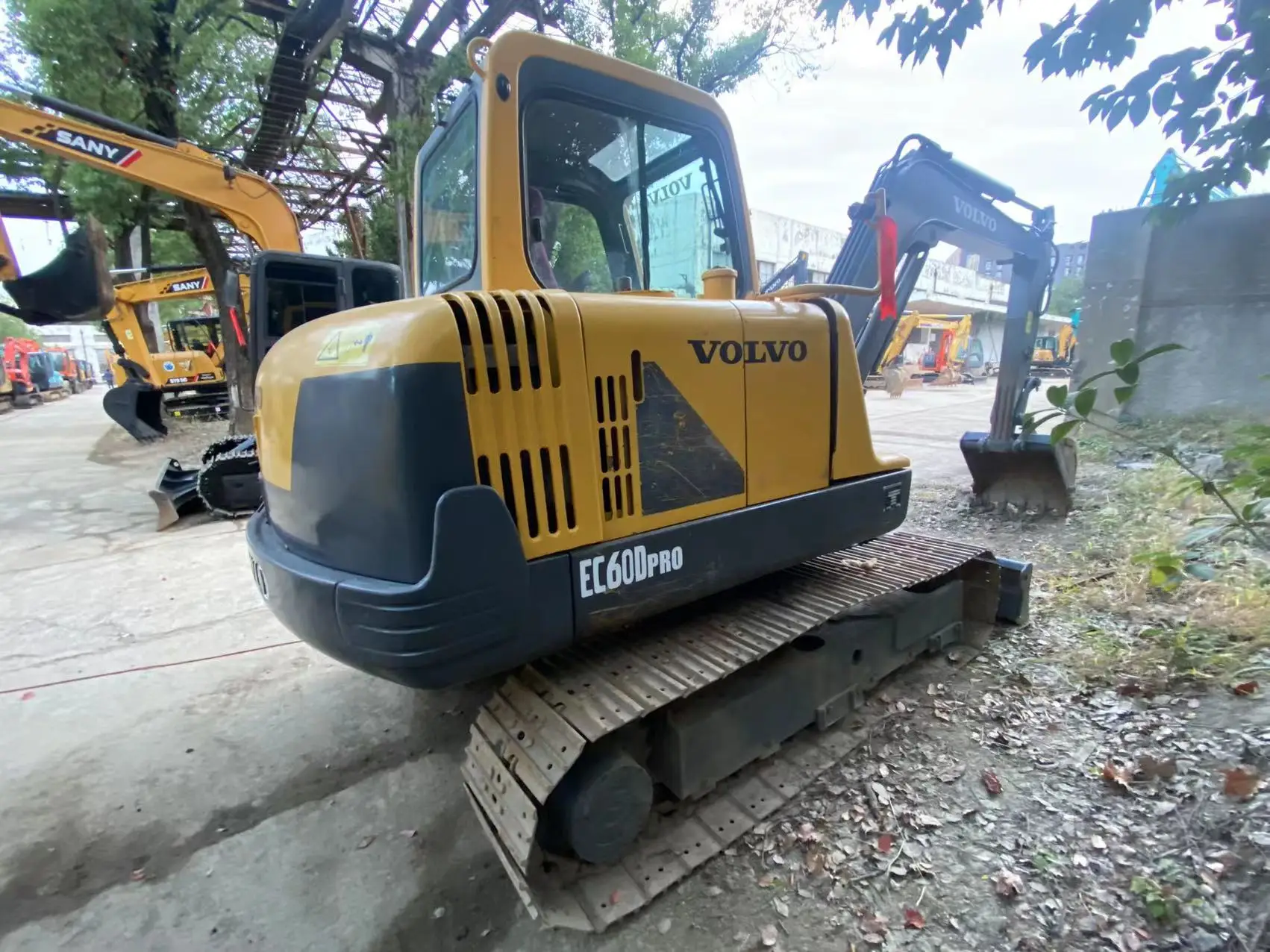 Б/у Volvo Ec60D PRO экскаватор/Volvo 55 Ec55 Ec55b EC60DPRO б/у экскаваторы 5 тонн 6