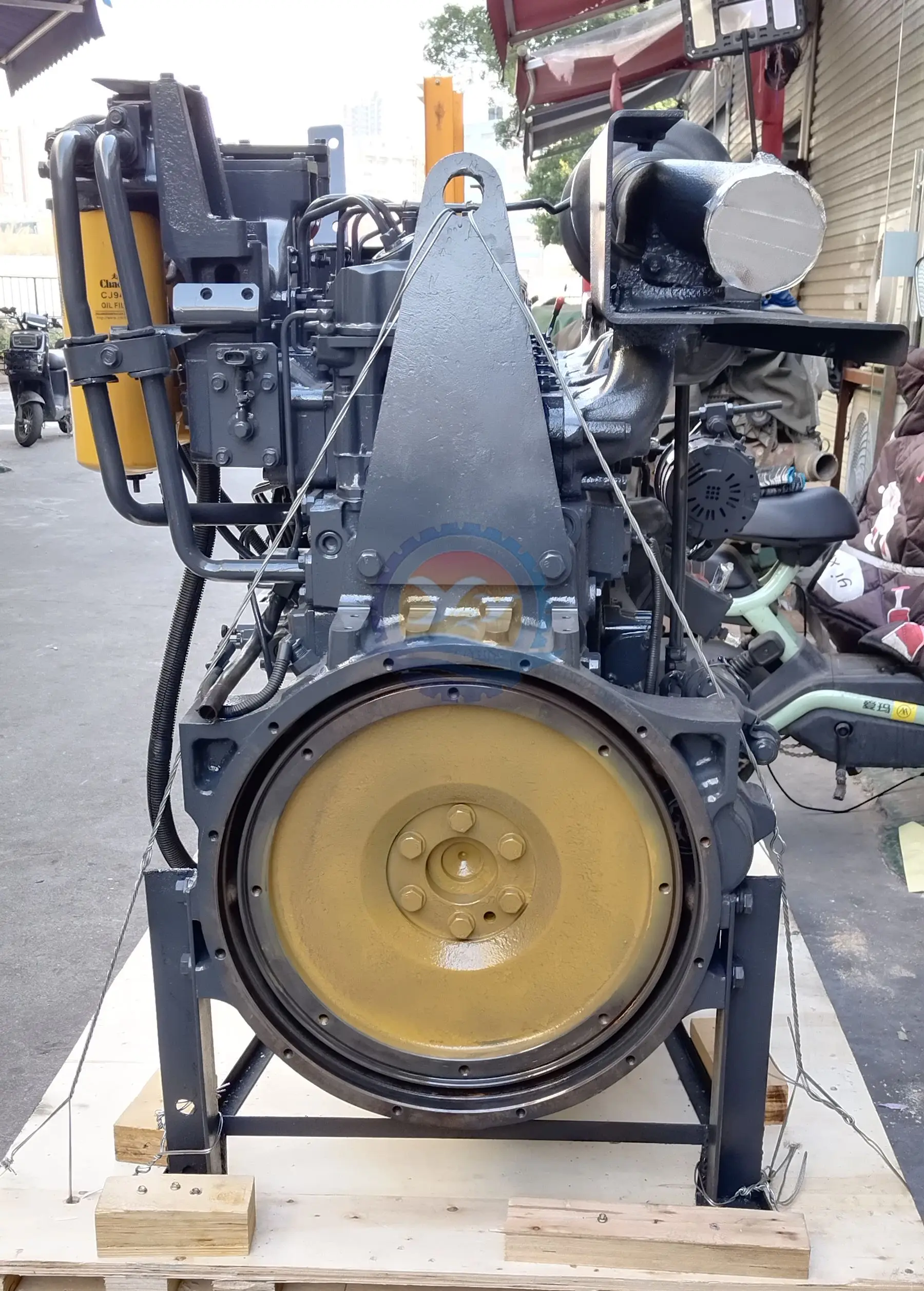 6D125 Engine Diesel 6D125 Engine Motor 6D125 Engine Assy For PC400-7 PC400-8 Excavator Parts