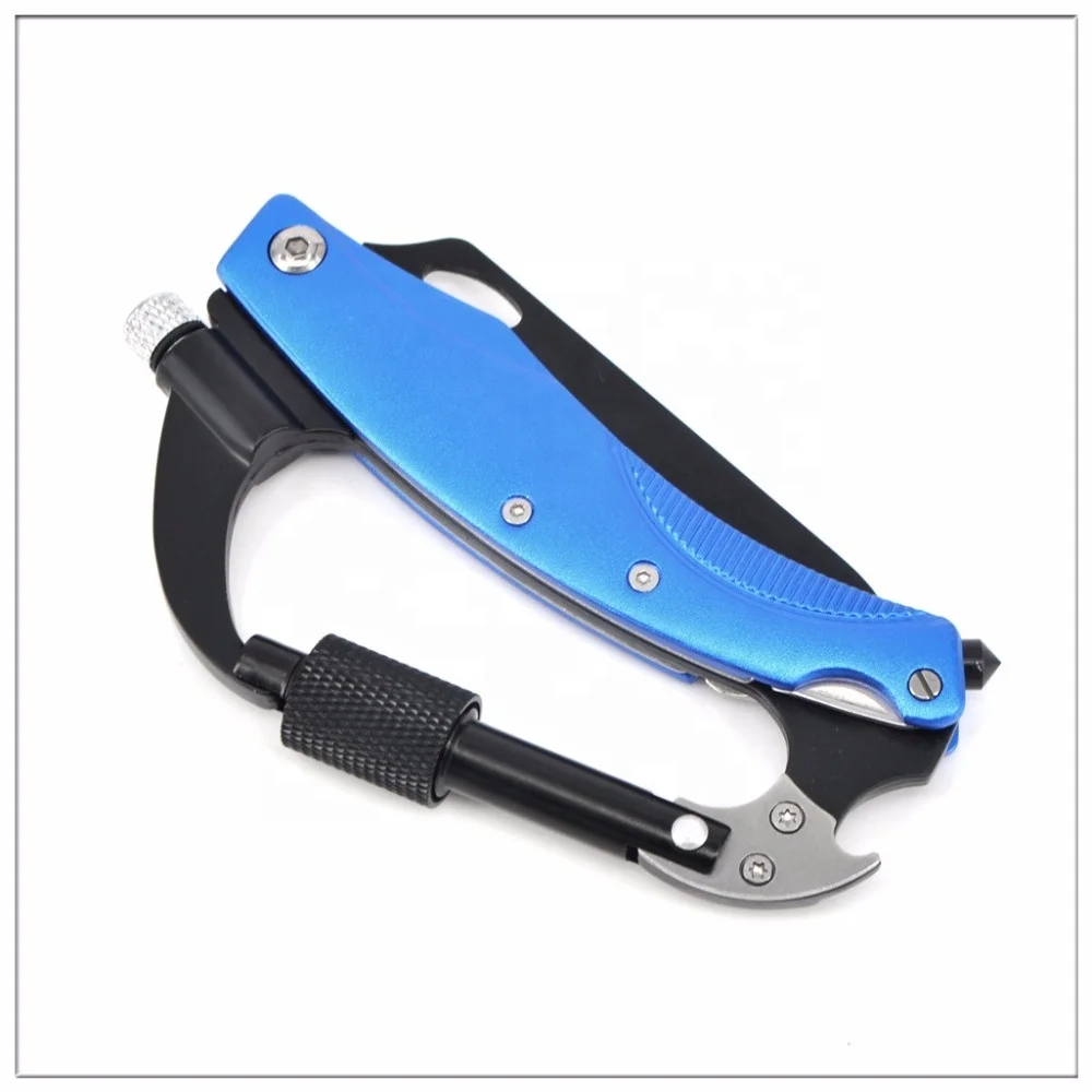 
Carabiner with small tools knife promotion gift carabiner climbing camping 