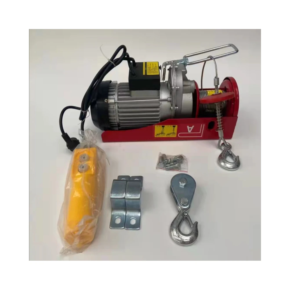 China Factory Seller electric wire rope hoist winch mini type