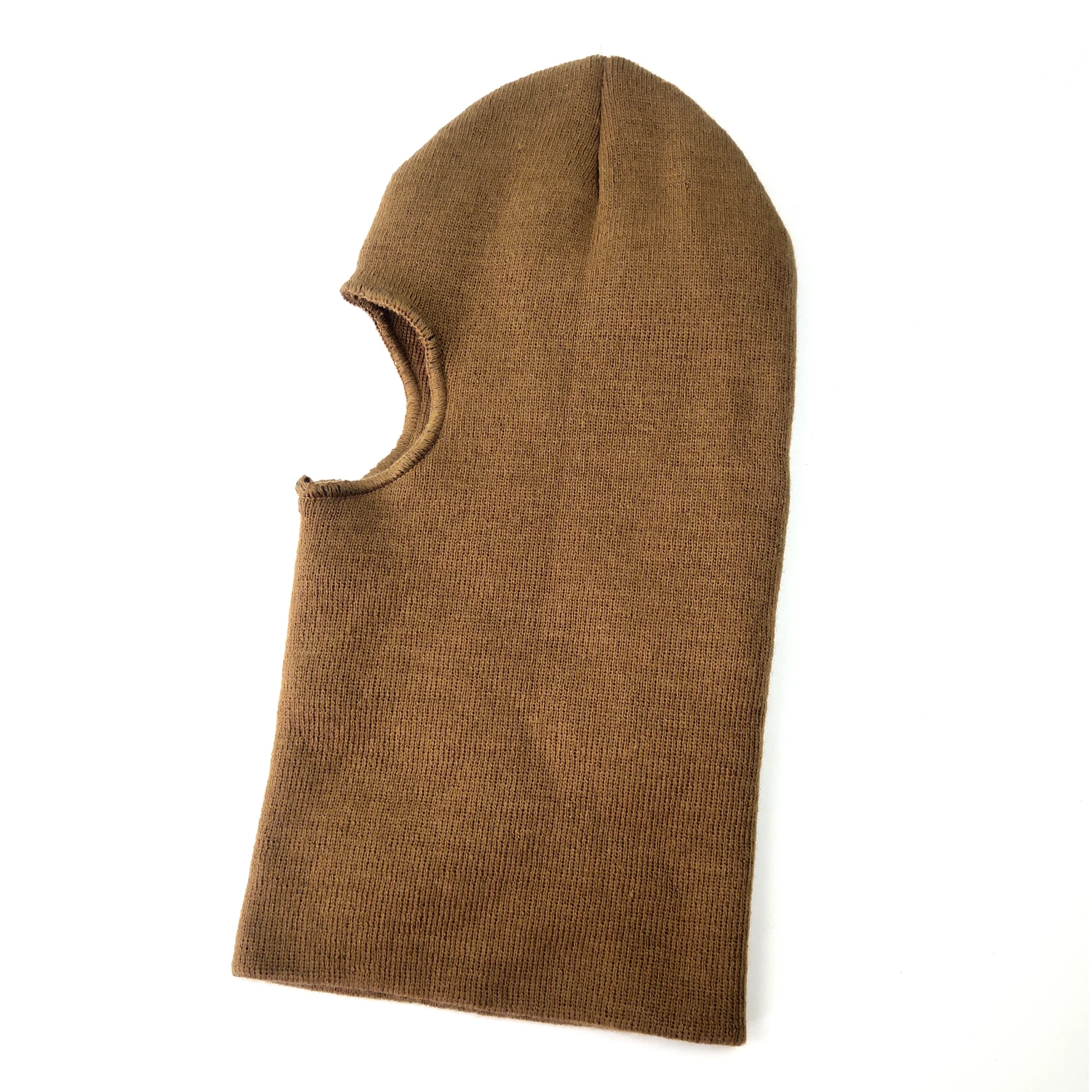 promotional acrylic knit one hole elastic balaclava beanie hat