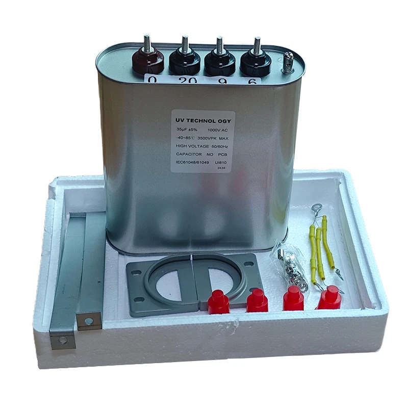 Support Custom 35UF 1000V Self Healing UV Capacitor Shoe Irradiation Machine Special Capacitor