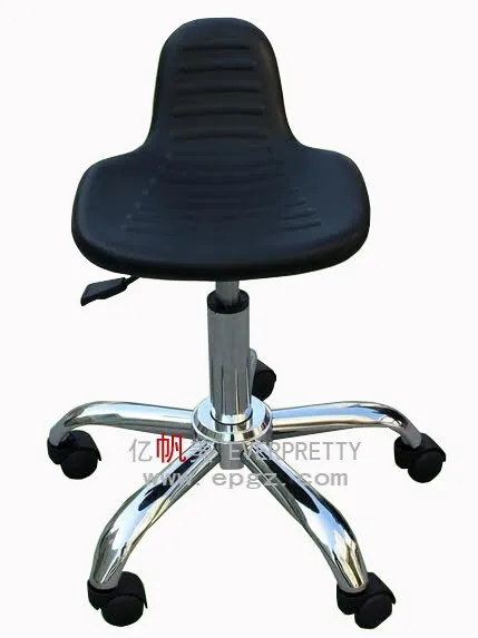 Modern School Furniture Wholesale Customized Height Adjustable Student Laboratory Round Stool with Footrest