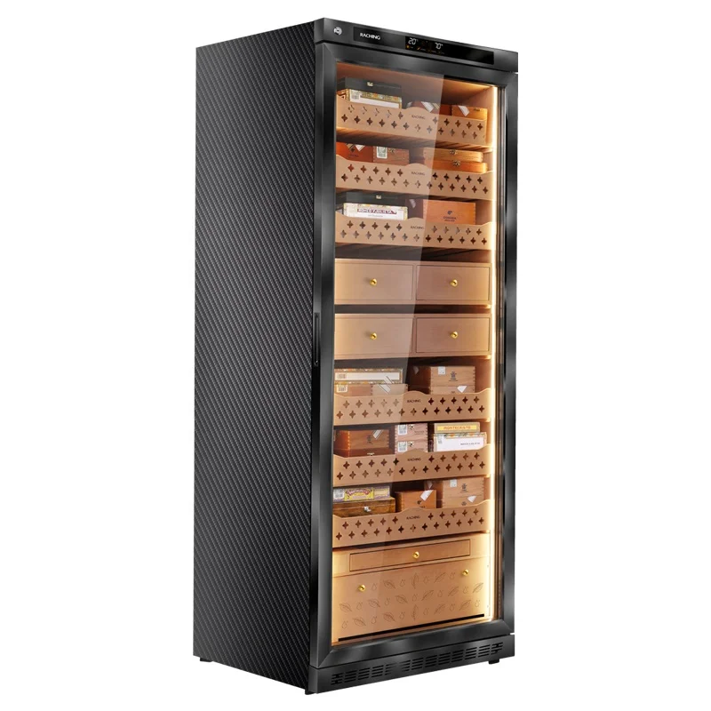 Raching MON5800A Cigar Humidor With Spanish Cedar Wood Cigar Cooler Cabinet 3000-4000 Cigars