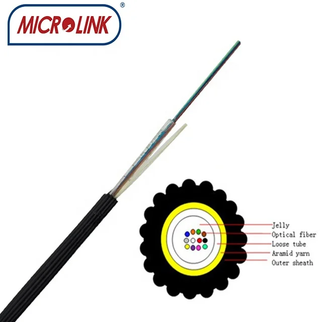 GCYFXTY 4 6 8 12 24 cores  SM G.652D  G.657A1 G.657A2  micro duct  unitube Air blown fiber optic cable