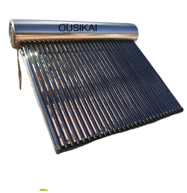 Integrated Pressurized Heat Pipes Solar Water Heater