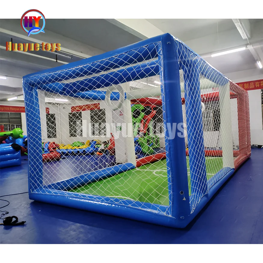 Inflatable drone frame arena tent Inflatable Drone Soccer Arena Inflatable Drone Obstacle Arena team building games