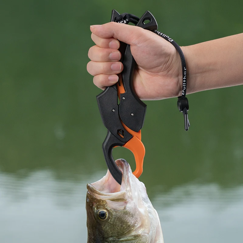 Pullther wholesale custom portable 9.2-inch fish lip clip fishing clip controller fishing accessories
