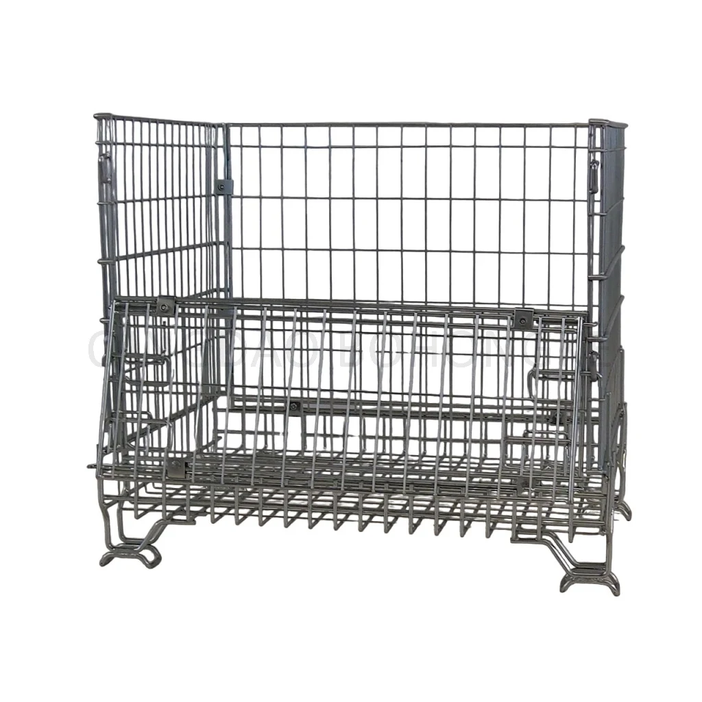 Collapsible Wire Mesh Steel Container With High Quality