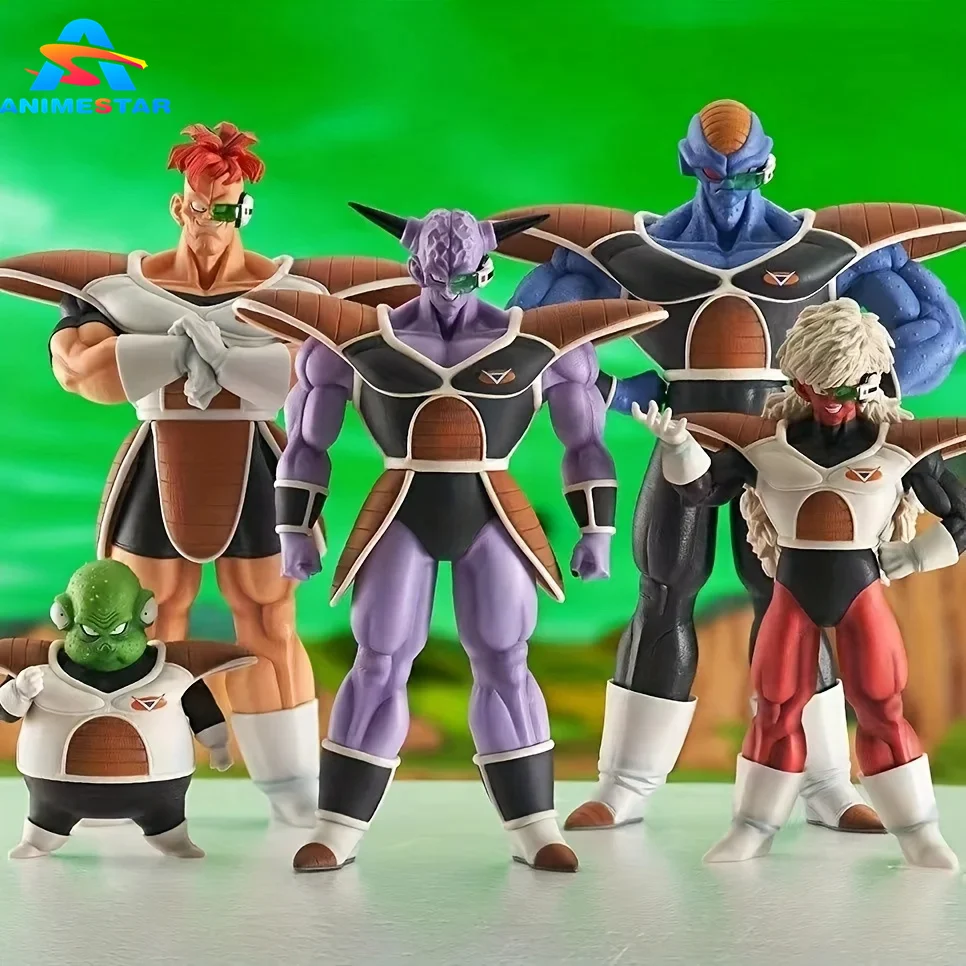 5 Styles Ginyu Force Guldo Jeice Burter Recoom Guldo Collection Toys Figurine Statues PVC Anime Figures For Kids