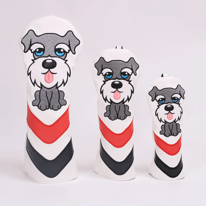 Amazon Hot Sale Pu leather Waterproof funny custom Golf Club driver Headcovers Golf clubs