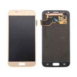 Wholesale Original mobile phones LCD for Samsung s7  G930 G930A G930P G930T Digitizer lcd touch screen Display