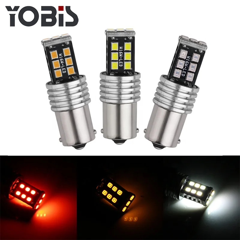 1156 BA15S canbus led 2835 15SMD дневные ходовые огни машинные led поворотные сигналы свет 1157/BAY15D 3156 3157 7440 7443