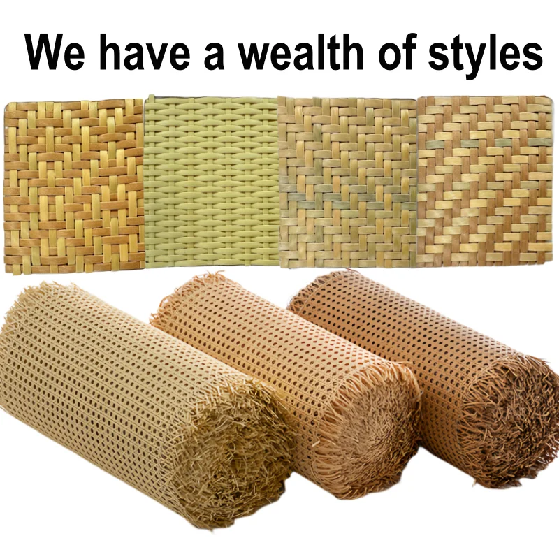 Factory direct plastic rattan and natural rattan materialplastic cane webbing