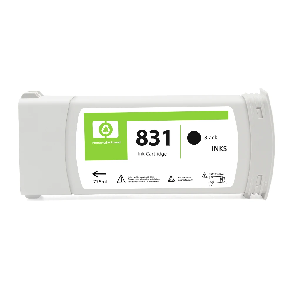  Ocbestjet 775ML Remanufactured Ink Cartridge For HP 831Latex ink Latex 310/330/360/365 Printer